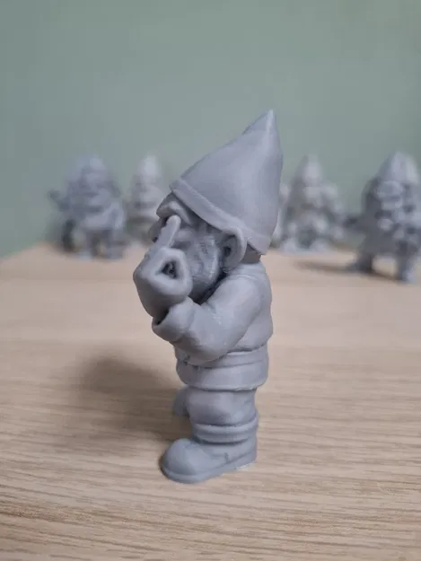 Mô hình chú lùn Double Flip-Off Gnome cực chất - Image 2