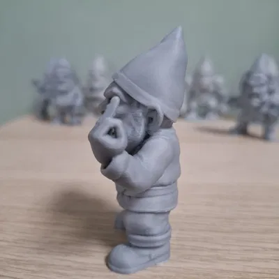 Mô hình chú lùn Double Flip-Off Gnome cực chất