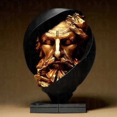 Mô hình tượng ông lão (Oldman)