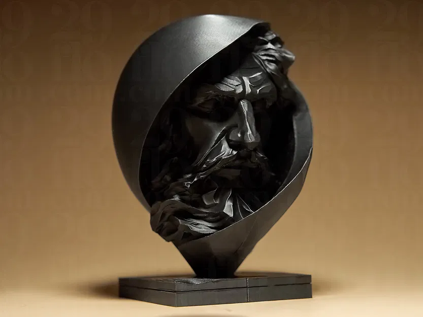 Mô hình tượng ông lão (Oldman) - Image 2