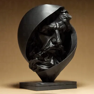 Mô hình tượng ông lão (Oldman)