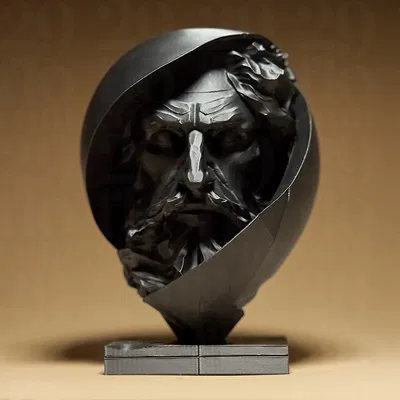 Mô hình tượng ông lão (Oldman)