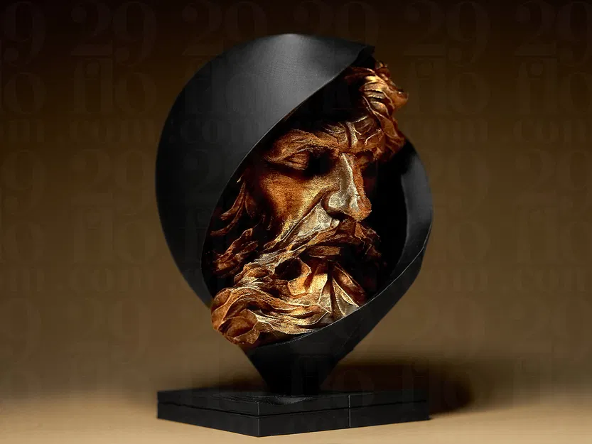 Mô hình tượng ông lão (Oldman) - Image 4