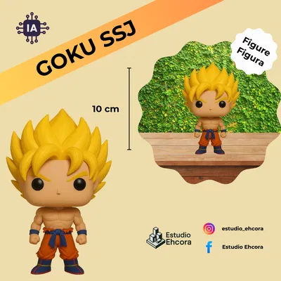 Mô hình GOKU SSJ FUNKO 10cm