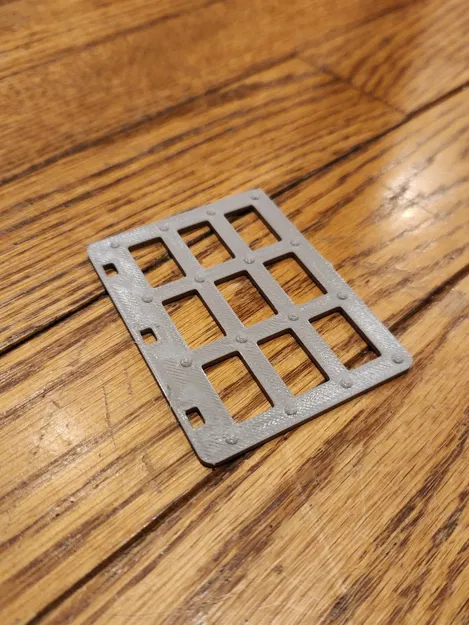 Cửa/Cửa Sổ Song Sắt Thay Thế (Nhà Tù) Cho Duplo (31171) - Image 1