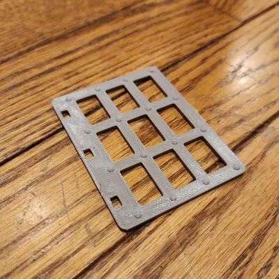 Cửa/Cửa Sổ Song Sắt Thay Thế (Nhà Tù) Cho Duplo (31171)