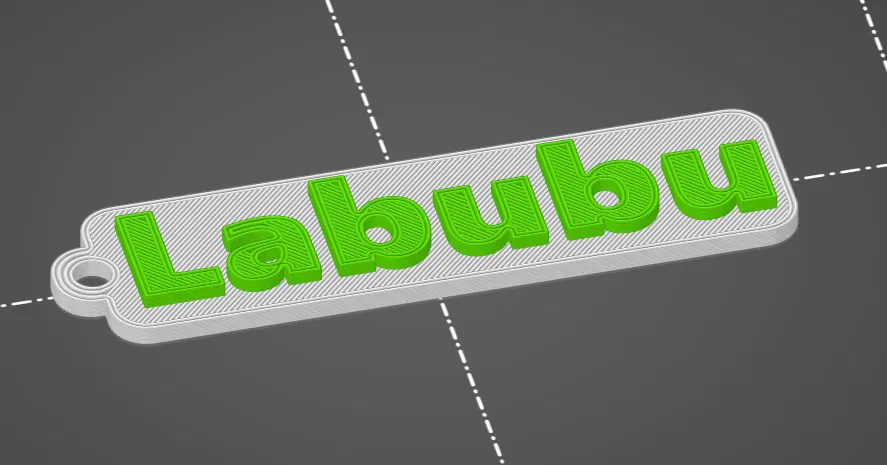 Móc khóa Labubu in 3D cá tính và độc đáo - Image 1