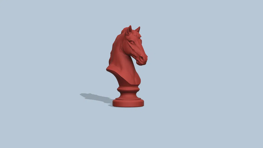 Mô hình tượng bán thân đầu ngựa (Horse Bust v2) cho in 3D - Image 2