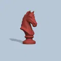Mô hình tượng bán thân đầu ngựa (Horse Bust v2) cho in 3D - Thumbnail 2