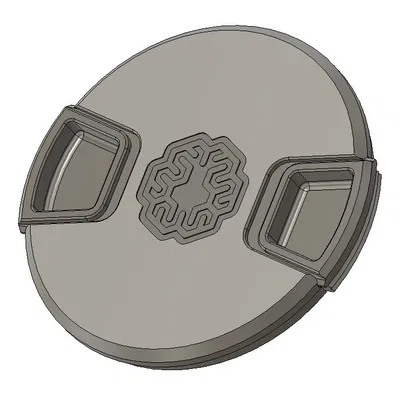 Nắp đậy ống kính 55mm liền khối