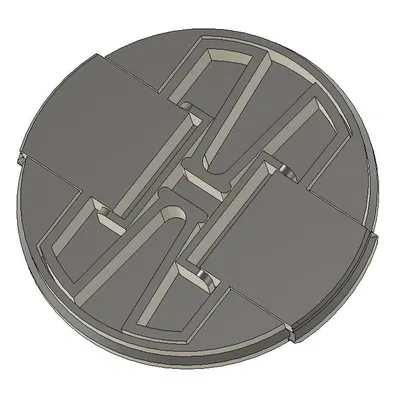 Nắp đậy ống kính 55mm liền khối