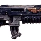 Mô hình súng Bolt Rifle in 3D cho Dummy 13 phong cách Warhammer 40k