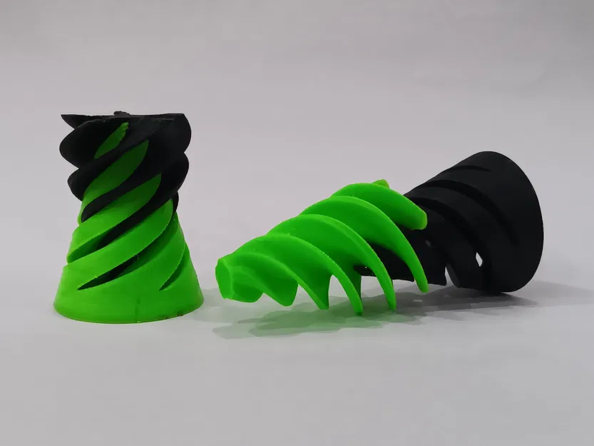 Đồ chơi giải tỏa căng thẳng Spiral Cone Fidget Toy in 3D - Image 1