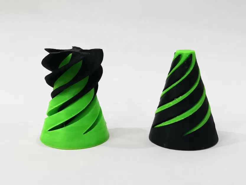 Đồ chơi giải tỏa căng thẳng Spiral Cone Fidget Toy in 3D - Image 2