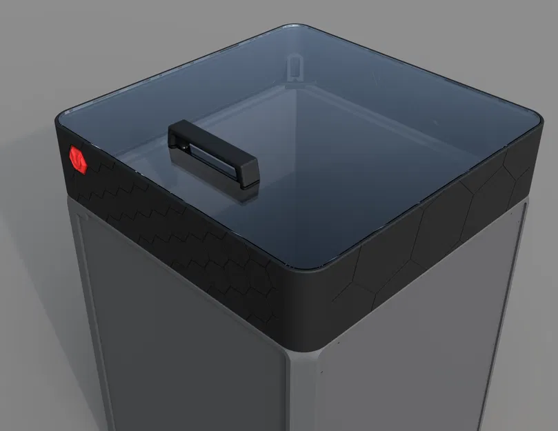 U.Design - Khung nâng Creality K1 cho nắp kính tùy chỉnh hoặc nắp zin - Image 1