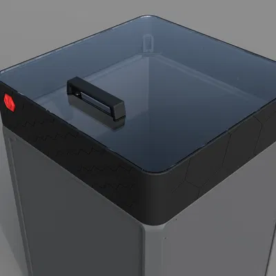 U.Design - Khung nâng Creality K1 cho nắp kính tùy chỉnh hoặc nắp zin