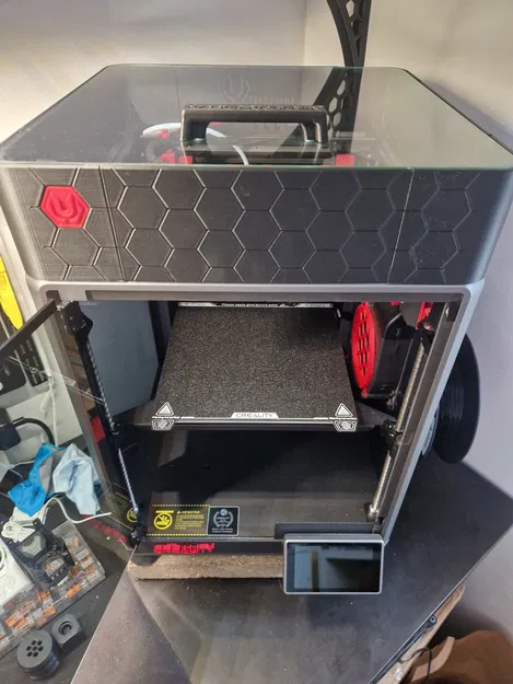 U.Design - Khung nâng Creality K1 cho nắp kính tùy chỉnh hoặc nắp zin - Image 3