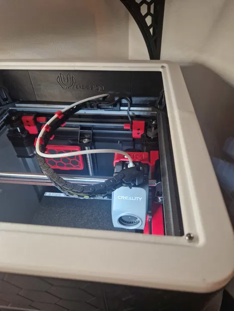 U.Design - Khung nâng Creality K1 cho nắp kính tùy chỉnh hoặc nắp zin - Image 9