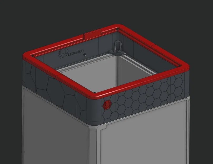 U.Design - Khung nâng Creality K1 cho nắp kính tùy chỉnh hoặc nắp zin - Image 13