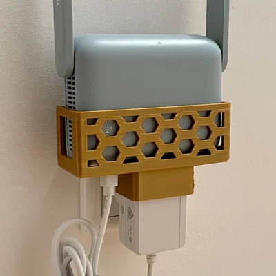 Giá treo ổ cắm cho GL-iNet GL-MT3000 (Beryl AX) (Bản cập nhật v2)
