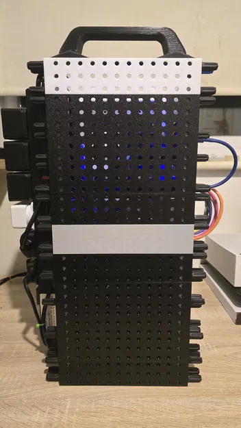 Mini Rack 10 inch - Tất cả linh kiện đều in 3D được - Image 3