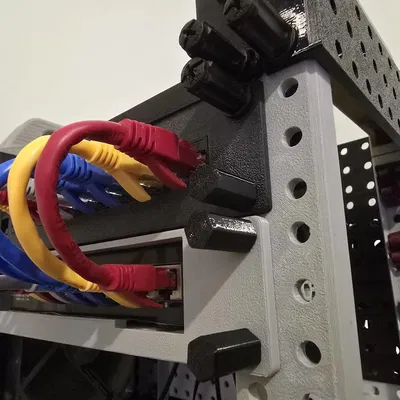 Mini Rack 10 inch - Tất cả linh kiện đều in 3D được