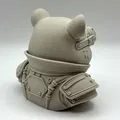 Tượng bán thân Chuột Hamster phong cách Steampunk - Thumbnail 2