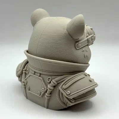 Tượng bán thân Chuột Hamster phong cách Steampunk