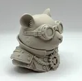 Tượng bán thân Chuột Hamster phong cách Steampunk - Thumbnail 5