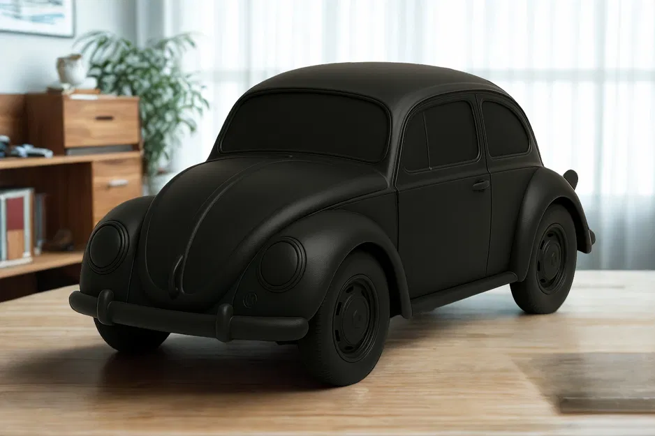 Mô hình xe Volkswagen Beetle cổ điển trang trí để bàn cực chất - Image 1