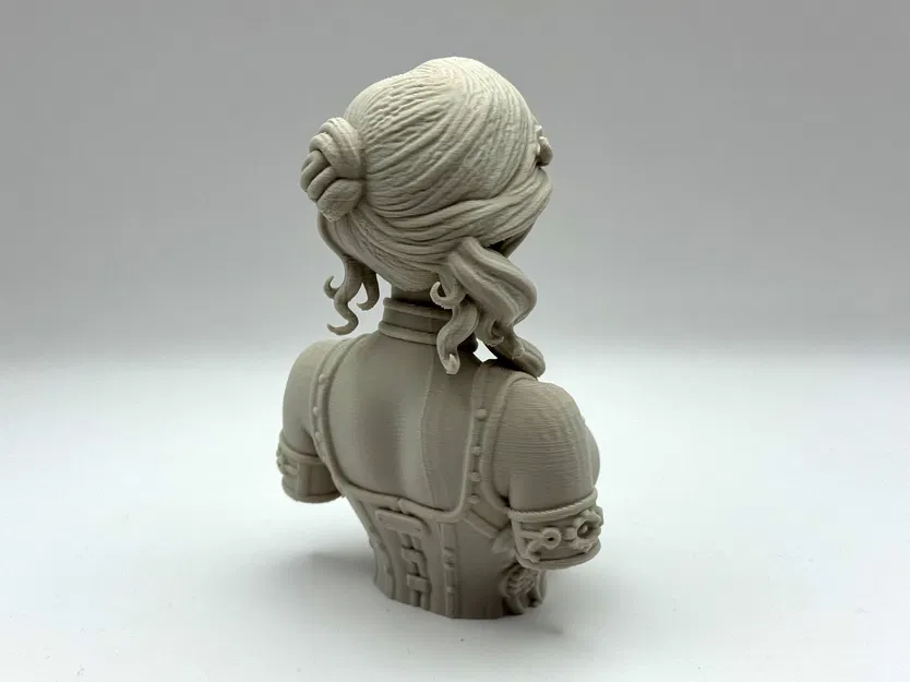 Tượng bán thân nữ Steampunk - Image 2