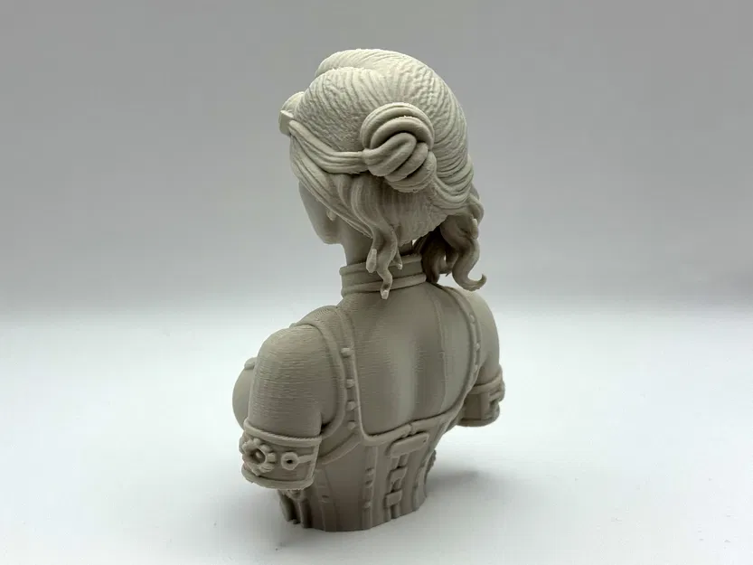 Tượng bán thân nữ Steampunk - Image 3