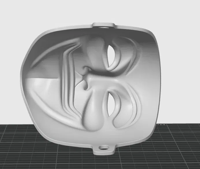 Mặt Nạ Anonymous Guy Fawkes (Mẫu in 3D) - Image 7