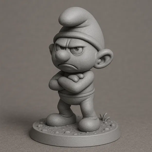 Grumpy-Schlumpf – Mô hình Tabletop in 3D - Image 1