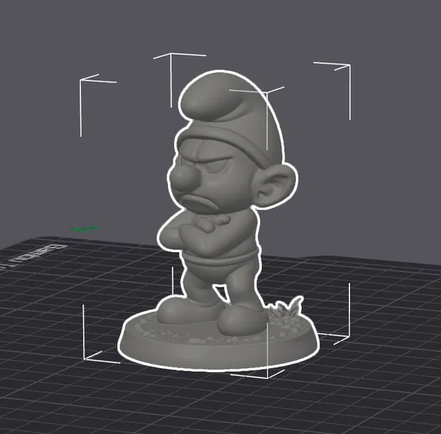 Grumpy-Schlumpf – Mô hình Tabletop in 3D - Image 2