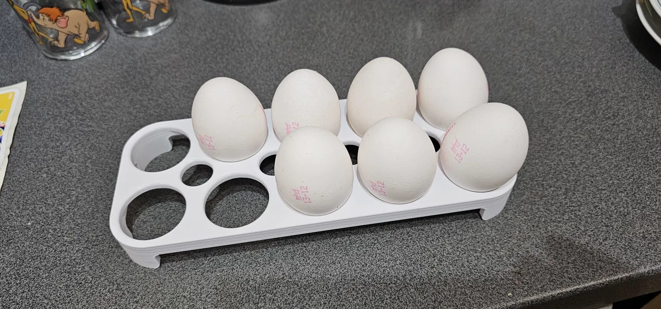 Khay đựng trứng 10 ngăn in 3D tiện lợi cho nhà bếp - Image 1