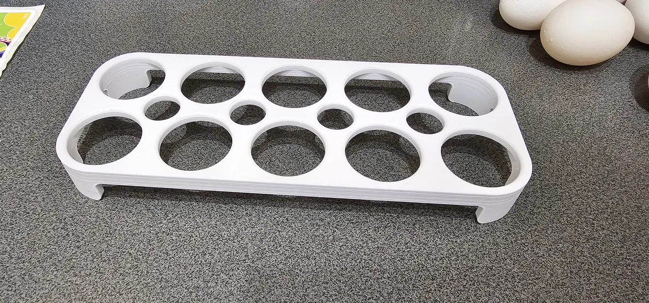 Khay đựng trứng 10 ngăn in 3D tiện lợi cho nhà bếp - Image 2