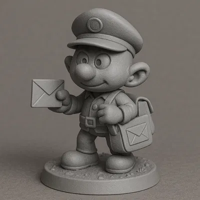 Chú Xì Trum Bưu Tá – Mô hình in 3D đầy cuốn hút