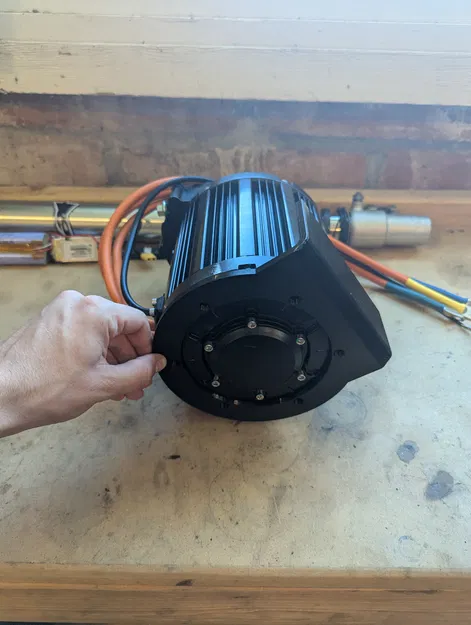 Ngàm gắn động cơ QS138 90H V3 Gear Reduction - Image 2