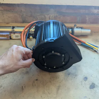 Ngàm gắn động cơ QS138 90H V3 Gear Reduction