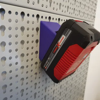 [Euro Pegboard] Giá treo pin Einhell Power X-Change 20 V