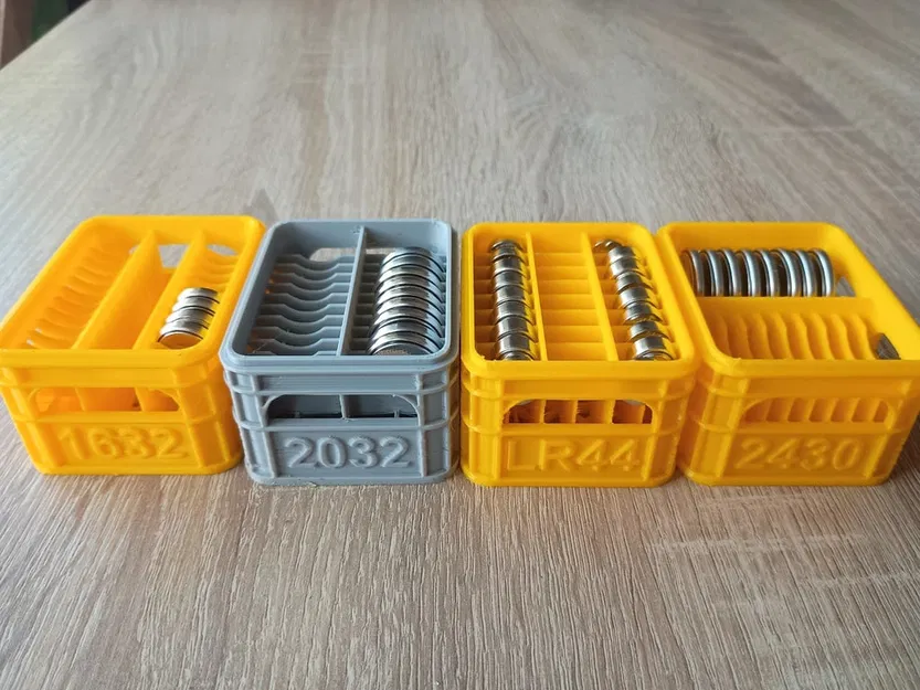 Khay Đựng Pin Hình Thùng Bia Xếp Chồng Được - Image 3