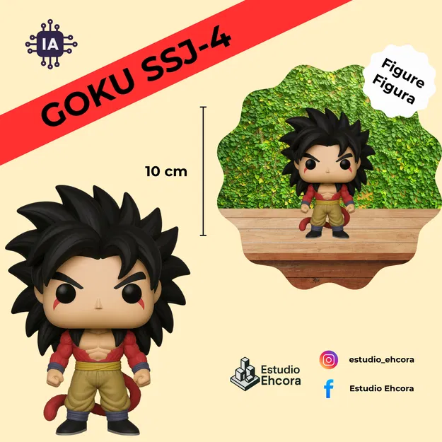 Mô hình GOKU SSJ-4 FUNKO 10cm - Image 1