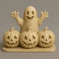 Bộ sưu tập Bí ngô Halloween vui nhộn cùng chú ma đáng yêu - Thumbnail 1