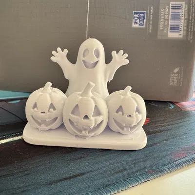 Bộ sưu tập Bí ngô Halloween vui nhộn cùng chú ma đáng yêu