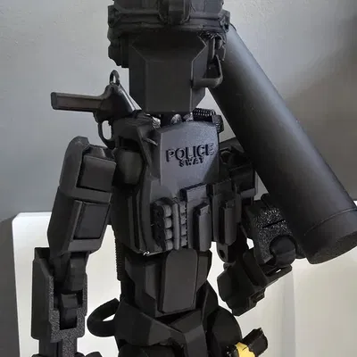 Dummy 13: Áo giáp plate carrier chuyên dụng cho Breacher SWAT