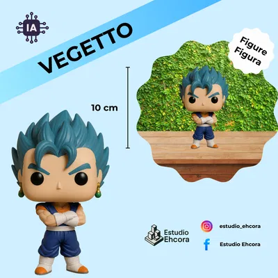 Mô hình Vegetto Funko 10cm - Tuyệt phẩm 3D