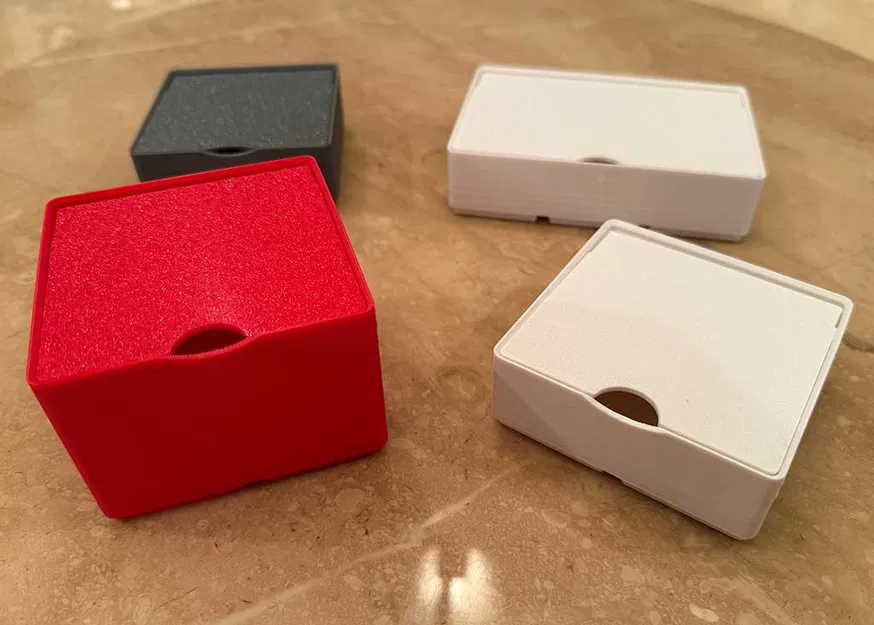 Hộp Gridfinity có nắp bản lề - Giải pháp lưu trữ thông minh - Image 1