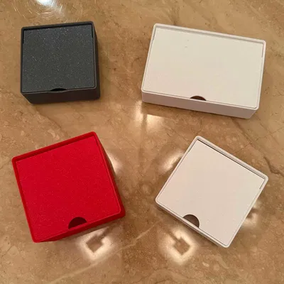 Hộp Gridfinity có nắp bản lề - Giải pháp lưu trữ thông minh