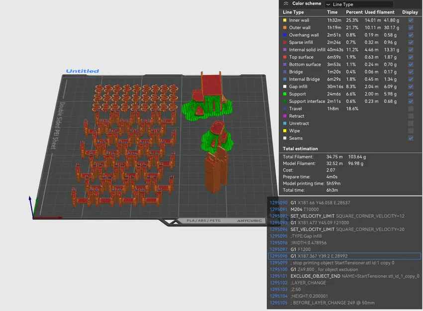 Bộ xích dẫn cáp Anycubic Kobra 3 - Giải pháp đi dây gọn gàng - Image 1